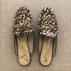 Sam Edelman Linnie Bit Mule Leopard Print